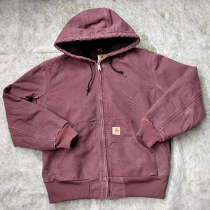 Carhartt Hooded Washed Duck Active Jacket